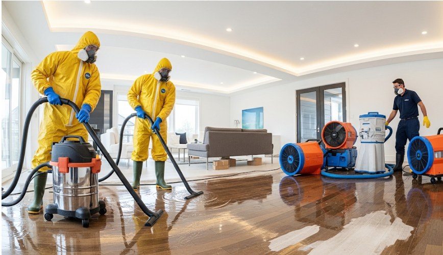 🔹 flood cleanup